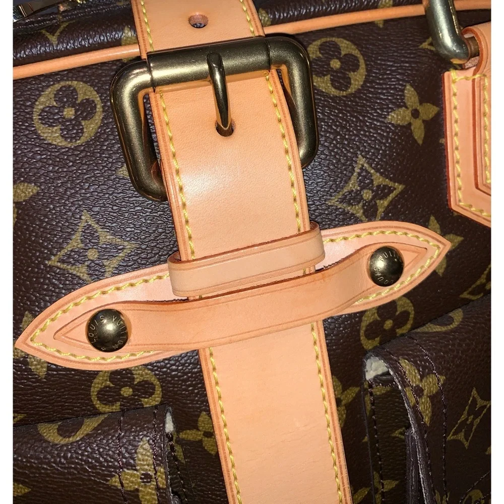 Authentic Louis Vuitton LV Monogram Manhattan GM Shoulder Tote Bag - Picture 5 of 16